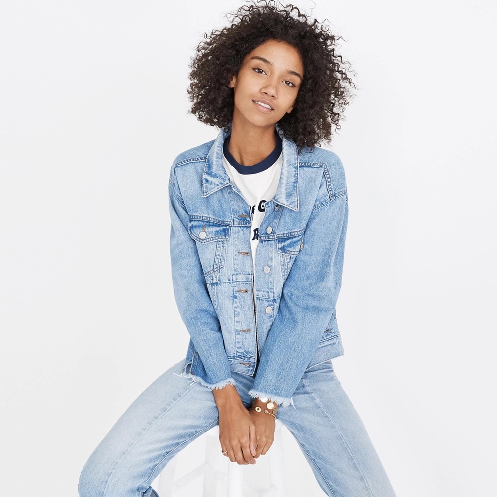 Donating soon! Madewell denim jacket